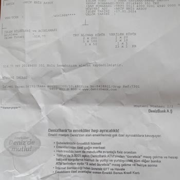 Denizbank Muhatap Yok, Aynı Senaryo