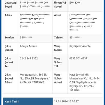 Sürat Kargo Kargom Gelmedi Aciliyeti Vardı