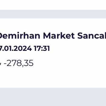 Demirhan Market Sancaktepe Satın Aldığın Tavuk Kokuyor