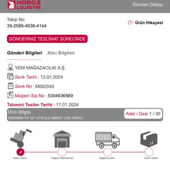 Televizyon A101 Online Mağaza