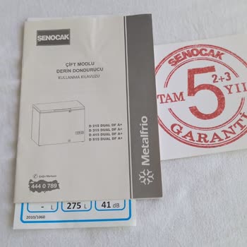 Şenocak Derin Dondurucu Arızası