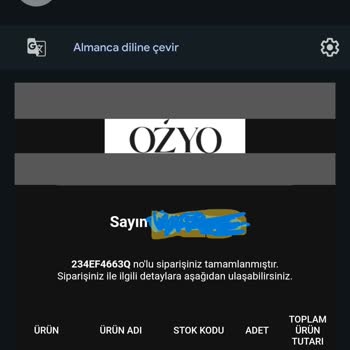 Ozyo.co Ozyo Terlik Siparişi Göndermiyor. Paranız Gidiyor!