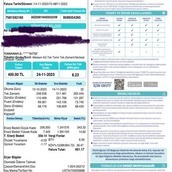 CK Boğaziçi Elektrik Ck Elektrik Faturası Yüksekliği Ve Aradaki Yüksek Fiyat Farkı