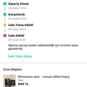 Trendyol Express Kargo Teslimat Sürecinde Yaşanan Sorunlar