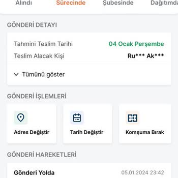Trendyol Express Kargo Teslimat Sürecinde Yaşanan Sorunlar