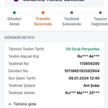 Trendyol Express Kargo Teslimat Sürecinde Yaşanan Sorunlar