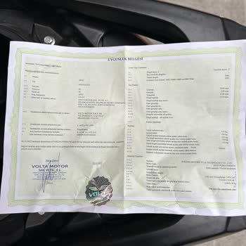 A101'den Aldığım Motorun Evrakları Gecikti