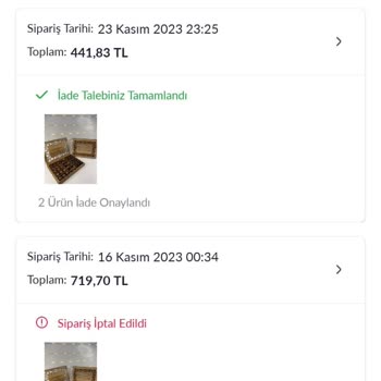 Pazarama Ve Lavaliairem Mağduriyetim