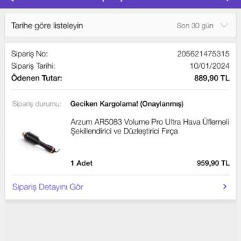 Arzum Ar5083 Stok Sorunu