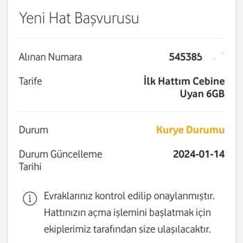 Vodafone Hat Aktivasyon Oyalaması