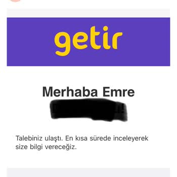Getir 20 Gündür Siparişimi Teslim Etmedi Paramıda İade Etmedi