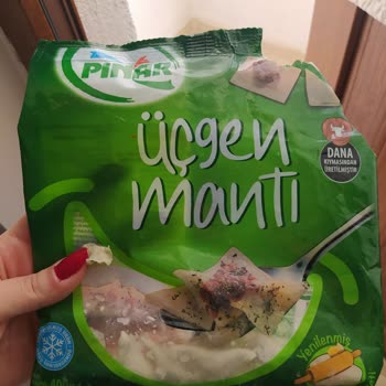 Pınar Et ve Süt Üçgen Mantı Paketinde Beklenmedik Yabancı Cisim