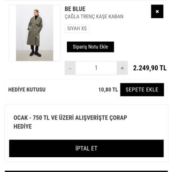 Be Blue Markasının Yanlış Bilgilendirmesi Sonucu Oluşan Mağduriyet