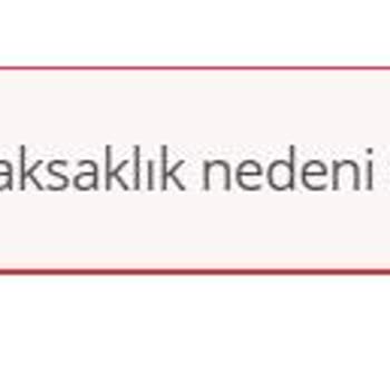 e-Devlet (Turkiye.gov.tr) Acelem Var Ama Sistem Çalışmıyor