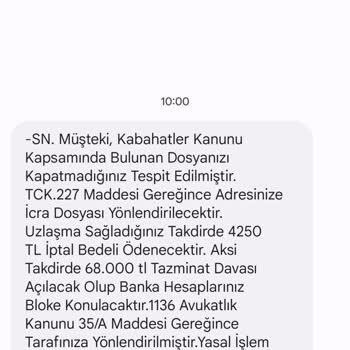 iRMHK (SMS) Mesaj Gelmesi
