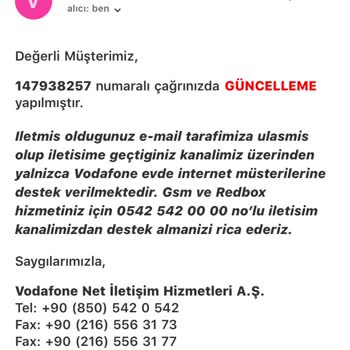 Vodafone Yurt Dışı Paket Ücretlendirmesi.