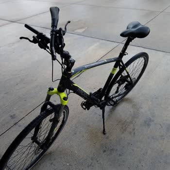 Mosso Bisiklet Mosso Düz Yolda Gidon Kırılması