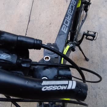 Mosso Bisiklet Mosso Düz Yolda Gidon Kırılması