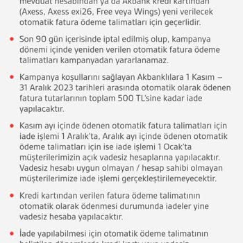 Akbank Otomatik Ödeme Promosyonu Hk