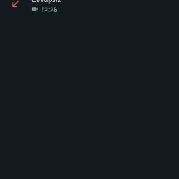 WhatsApp +218 92 Kodlu Numara Görüntülü Aradı