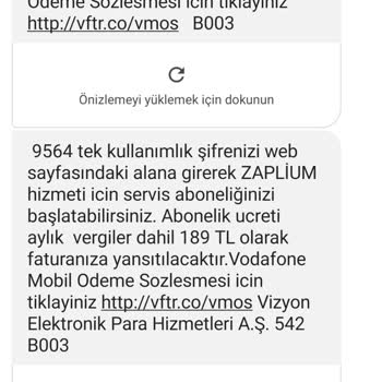 Vodafone Fatura Şikayeti Ve İade Talebi