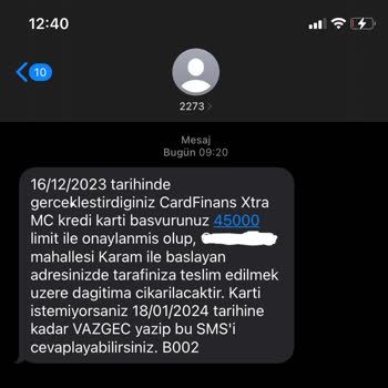 QNB Finansbank Kart Başvuru Problemi