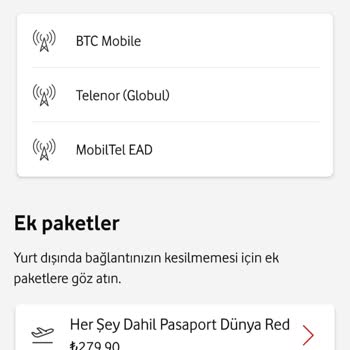 Vodafone Yanımda Yanıltıcı Bilgi