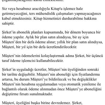 Kitup Ücret İadesi Yapmıyor