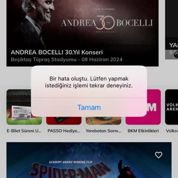Passolig Uygulamasına Giremiyorum Uyarı Veriyor