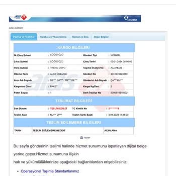 Trendyol İadem Reddedildi Ve Ürünüm Ortada Yok