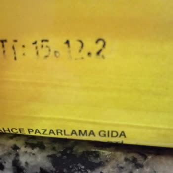 Gimpa Gross Aldığım Ürünlerde Tarih Sorunu