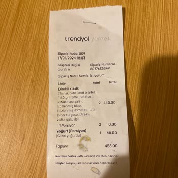 Trendyol Eksik Sipariş Ve İade Talebi İle İlgili Yaşanan Sorun