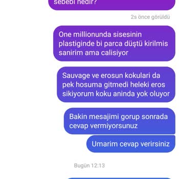 Parfüm Sensin (Instagram) Parfüm. Sensin Sahte Ürün