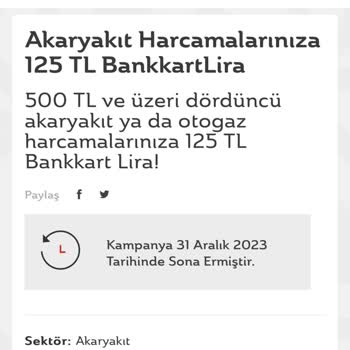 Ziraat Bankası Bankkart Akaryakıt Kampanyası Yüklenmeyen Bankkart Lira