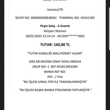 Tıkla Gelsinde Sipariş Verdim, Siparişim Gelmedi Para İadesi Olmuyor
