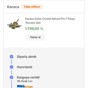 Hepsiburada Karaca Müşteri Memnuniyetsizliği
