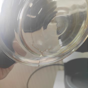 Sinbo Filtre Kahve Makinesinin Cam Demliğinin Çatlaması