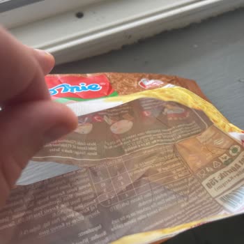 İndomie Noodle Dan Kıl Çıktı