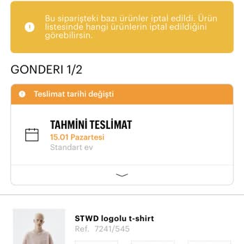 Pull And Bear Siparişimi Yollamıyor Müşteriyle İlgilenen Yok