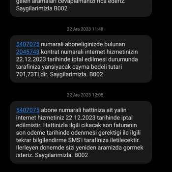 Millenicom Sözleşmeye Uymadığı Ve Cayma Bedeli Çıkarmaları