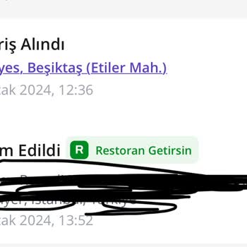 GetirYemek Getirden Umursamaz Hizmet