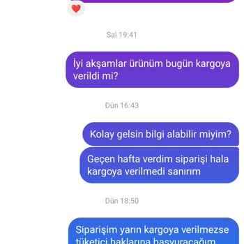 Süvarip GYM Ürün Günlerdir Kargoya Verilmiyor