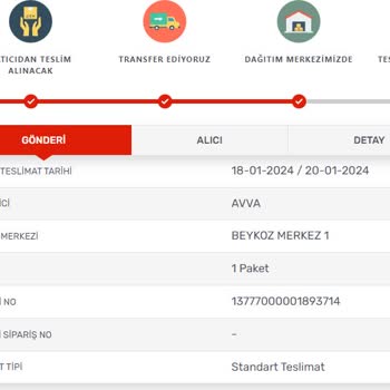 Kargomsende Hala Ürün Dağıtıma Çıkarılmadı