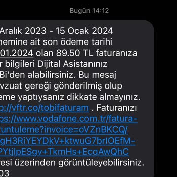 Vodafone Fahiş Fiyatta Tarife Değişikliği!