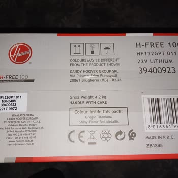 Hopi Alışveriş Sitesinden Alınan Hoover Şarjlı Süpürge İade Problemi