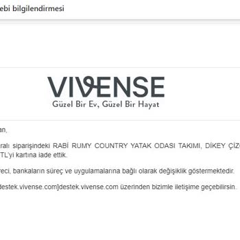 Vivense'nin İptal Taleplerini Yeterli Sürede Gerçekleştirmemesi