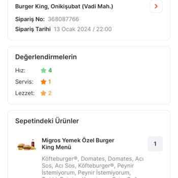 Migros Yemek Canlı Yardım Sıkıntısı
