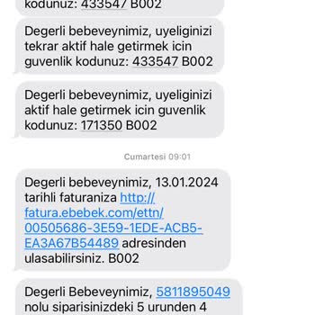 Ebebek Online Alışveriş Şikayetim