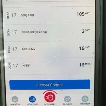Denizbank Kredi Kartı Ekstremde Bilgim Dışında Kesilen Faizler