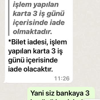 Kamil Koç Ücret İadesi Yapmıyor